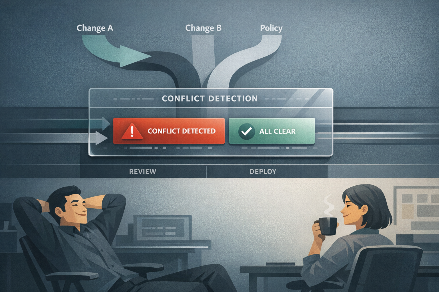 Designing conflict detection that earns trust